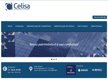 Tablet Screenshot of celisa.com.br